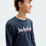 JACK & JONES TOM TEE LS CREW NECK JUNIOR