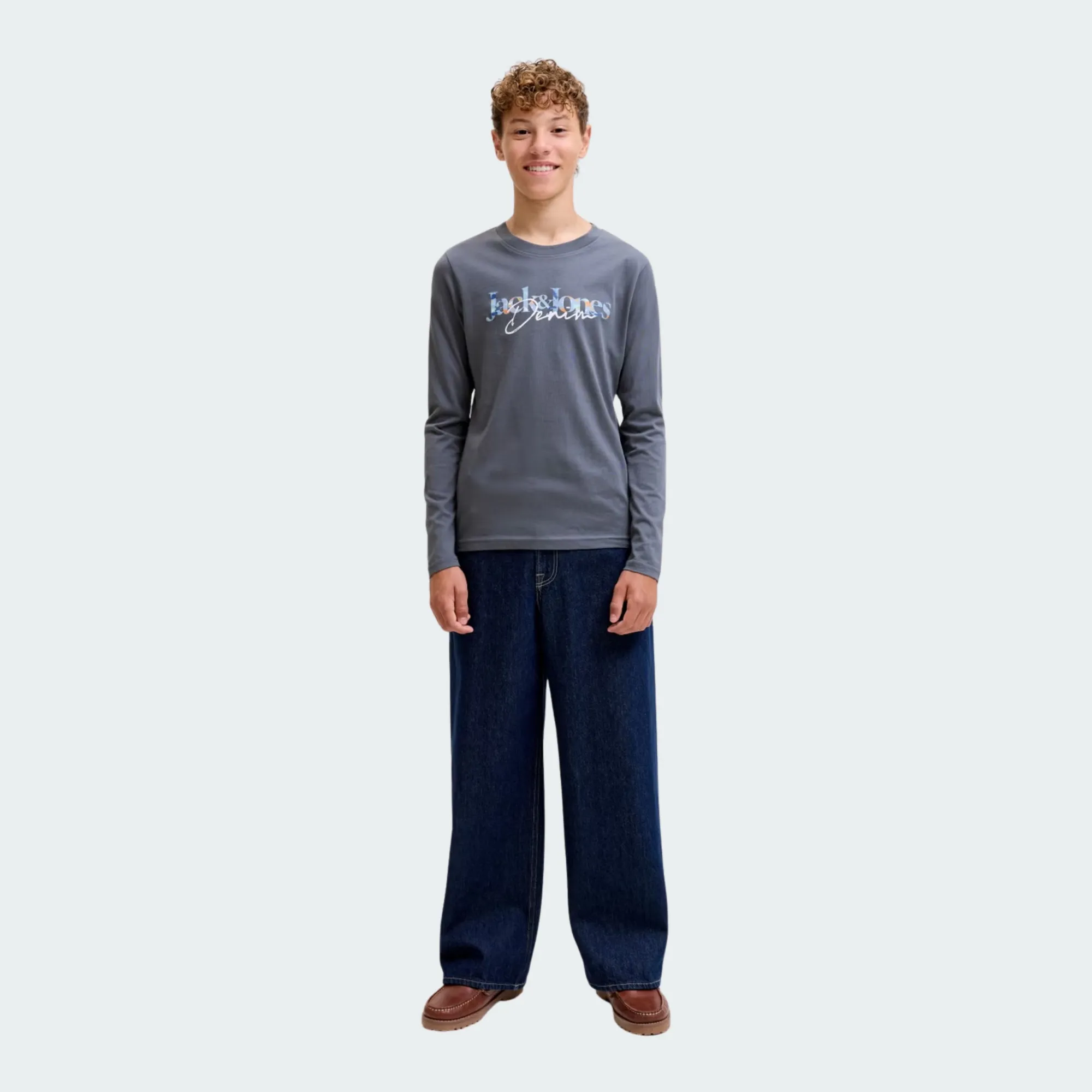 JACK & JONES TOM TEE LS CREW NECK JUNIOR