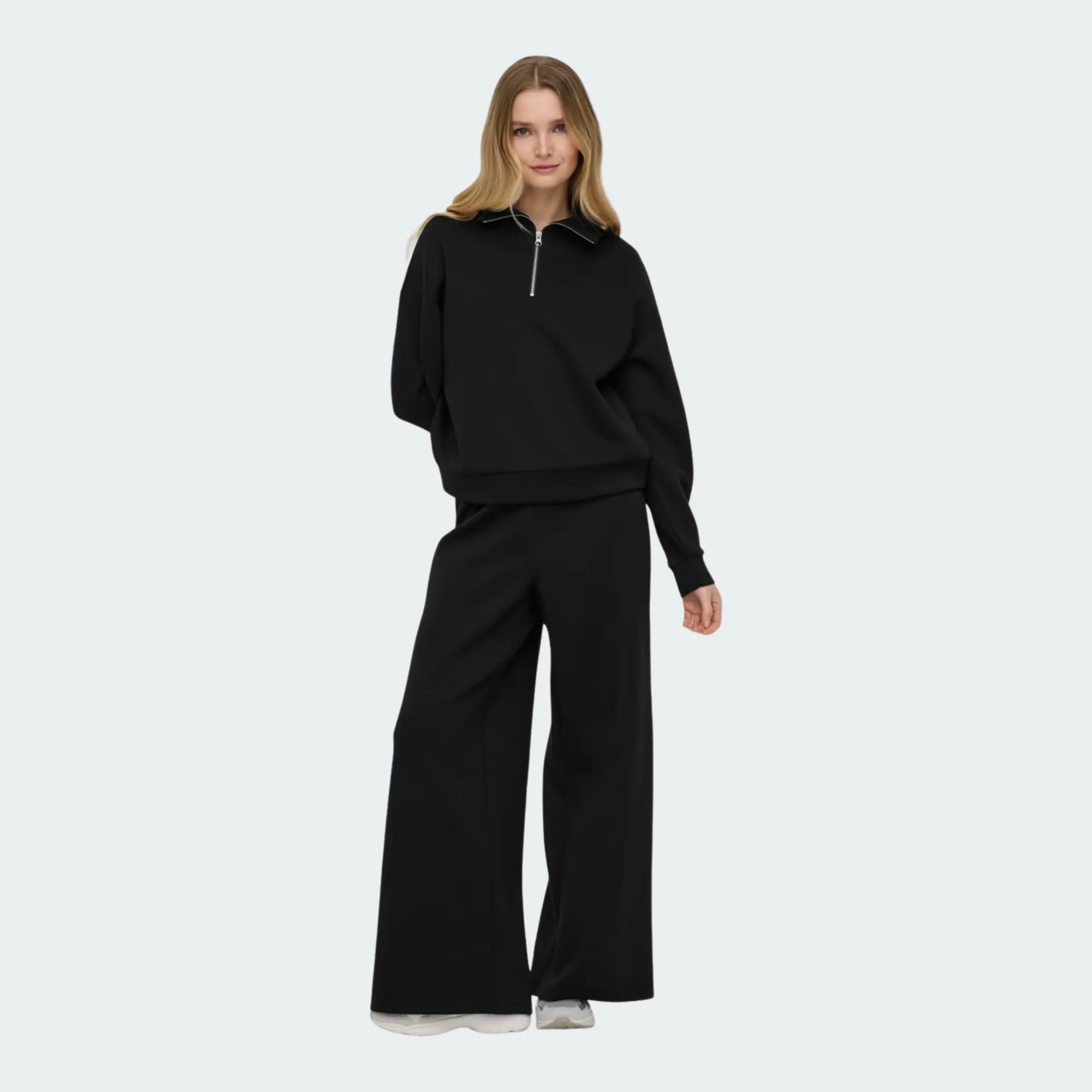 ONLY PLAY LOUNGE ZIP SWEAT