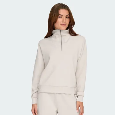 ONLY PLAY LOUNGE ZIP SWEAT