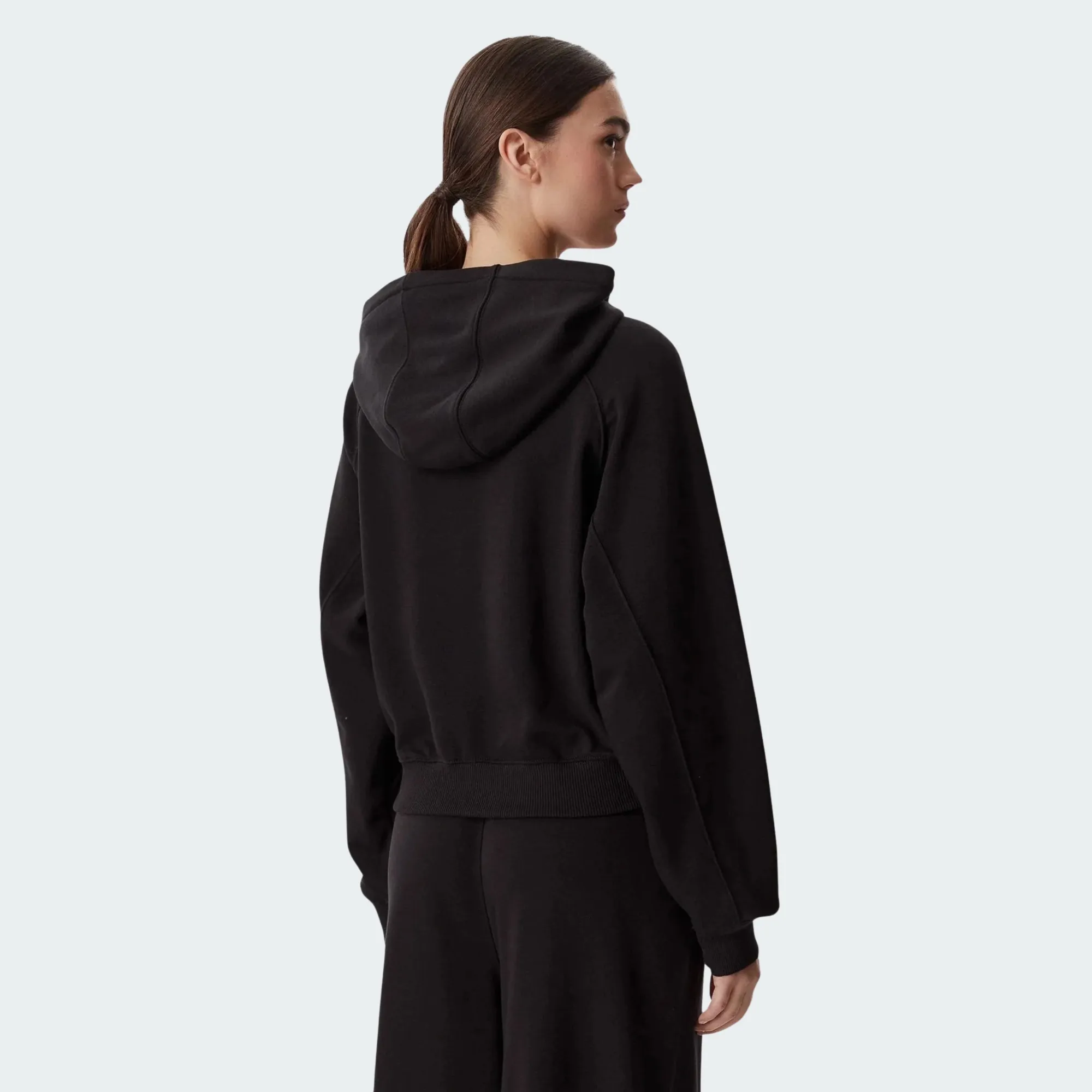 TOMMY JEANS WOMENS SCRIPT RAGLAN HOODIE