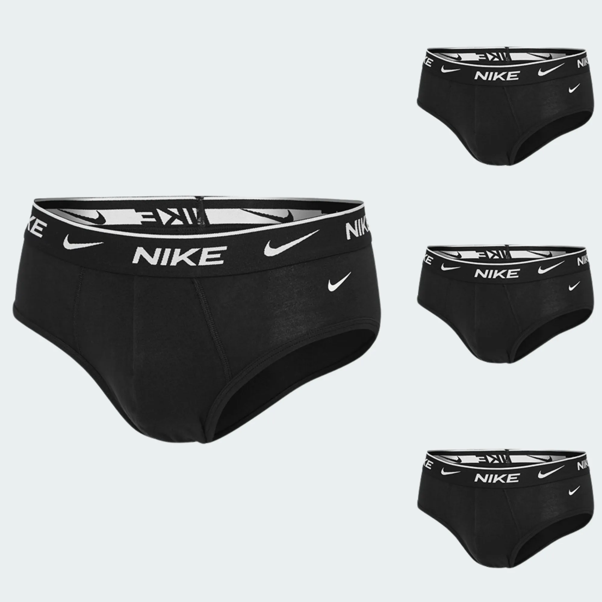 NIKE ESSENTIAL COTTON STRETCH BRIEF 3 PACK