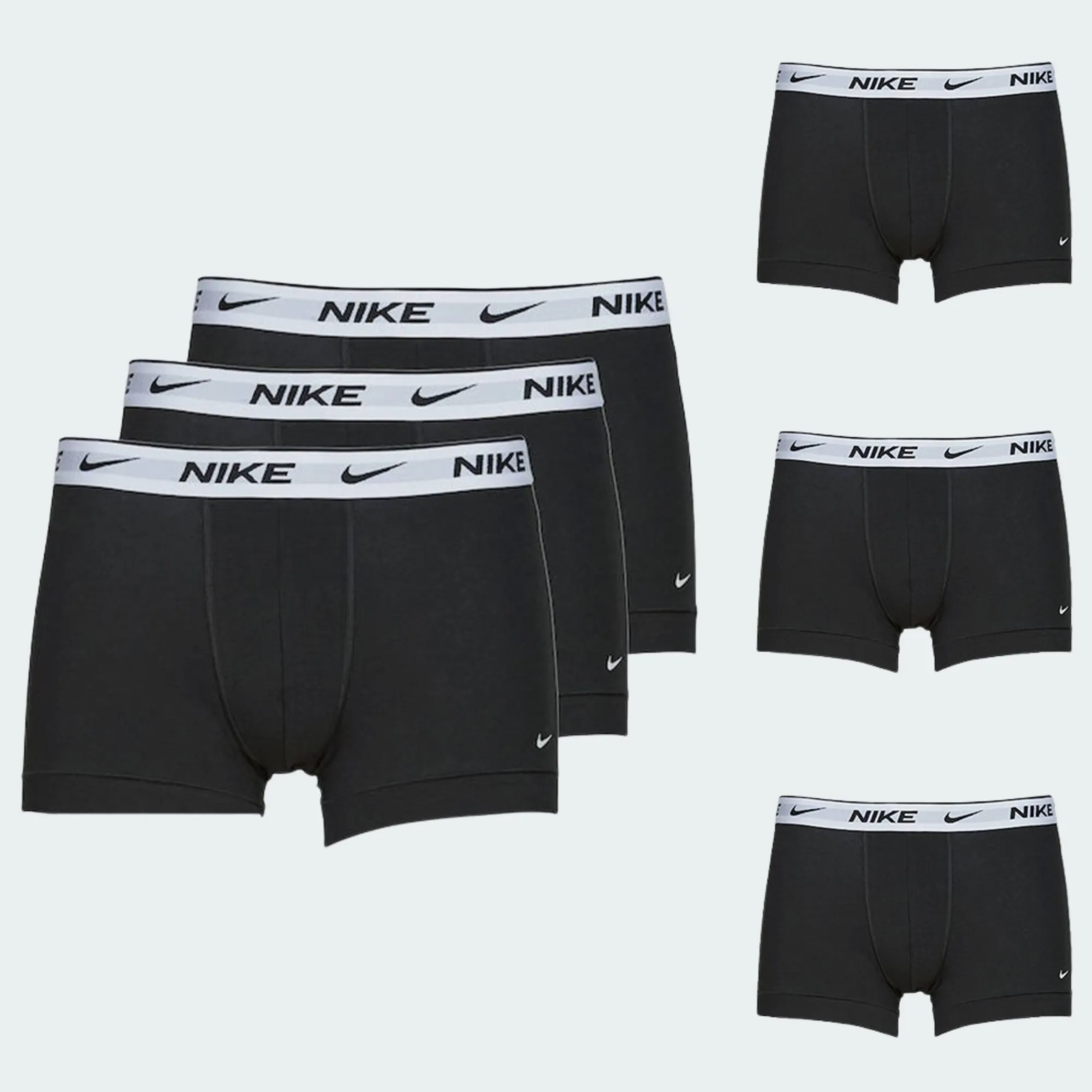 NIKE ESSENTIAL COTTON STRETCH TRUNK 3 PACK