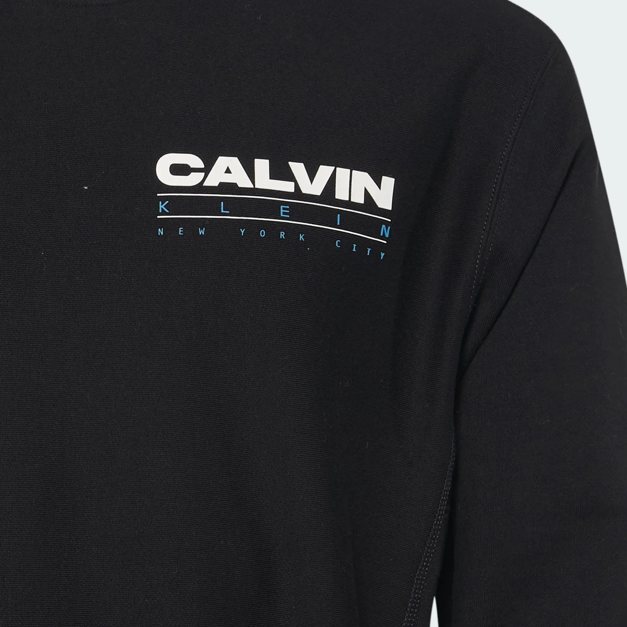CALVIN KLEIN JEANS PREMIUM TERRY GRAPHIC CREWNECK