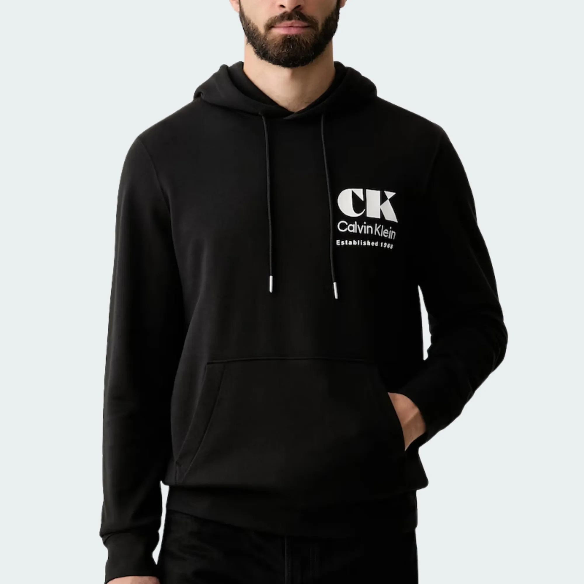 CALVIN KLEIN JEANS 350TERRY GRAPHIC HOODIE
