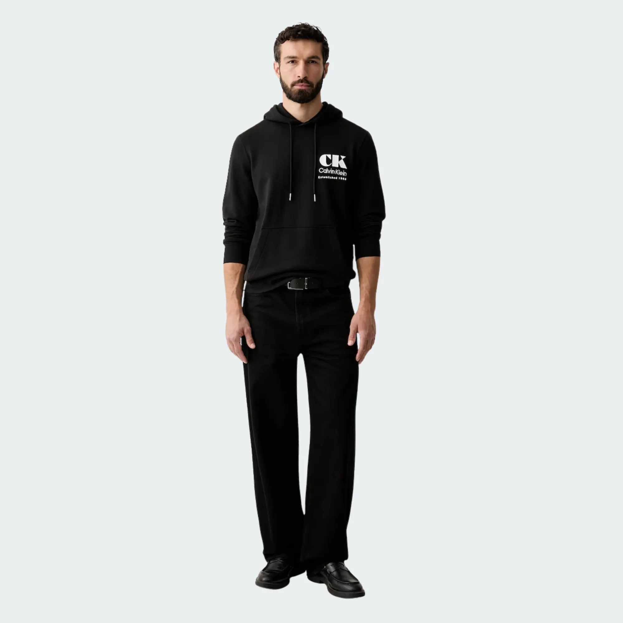 CALVIN KLEIN JEANS 350TERRY GRAPHIC HOODIE