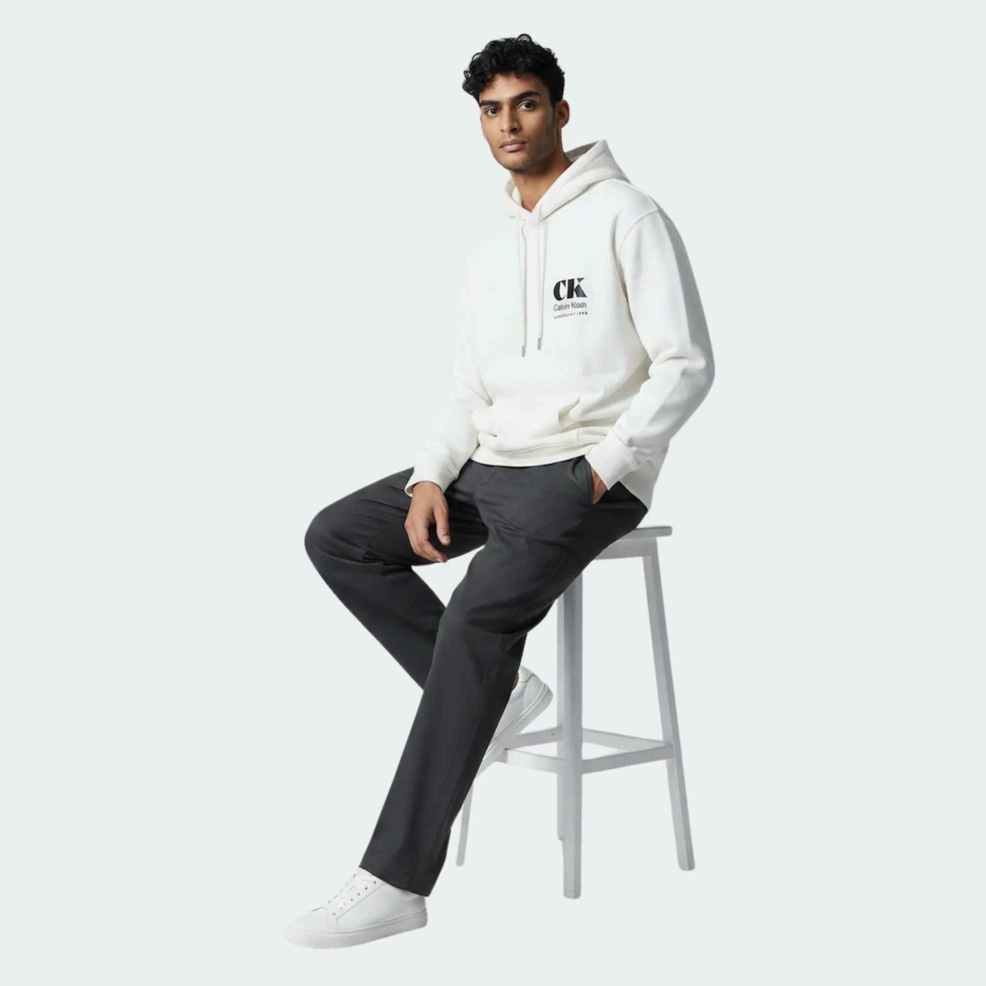 CALVIN KLEIN JEANS 350TERRY GRAPHIC HOODIE