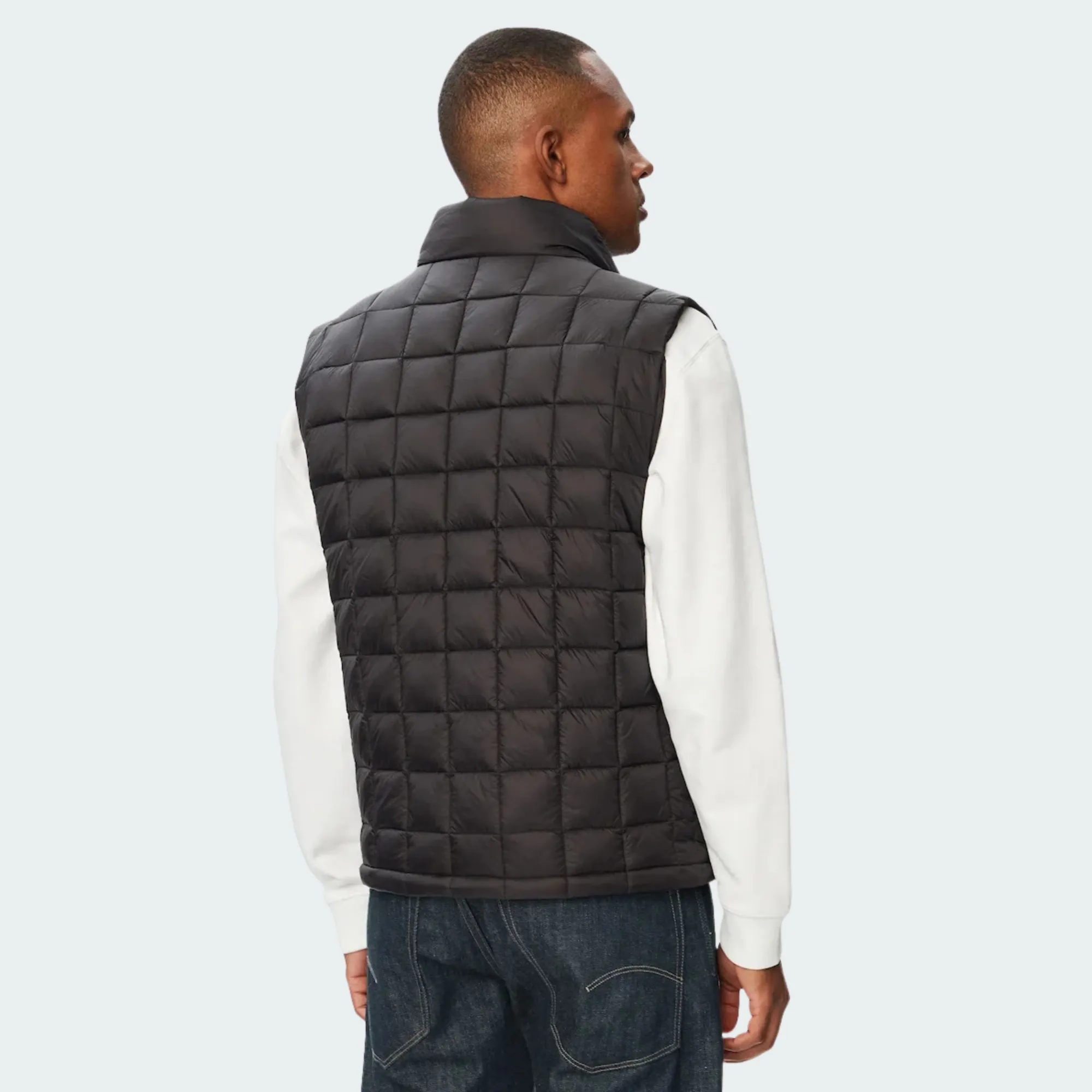 CALVIN KLEIN JEANS NYLON QUILTED VEST