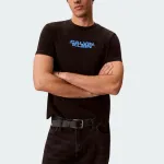 CALVIN KLEIN JEANS WASHED SPINE GRAPHIC TEE