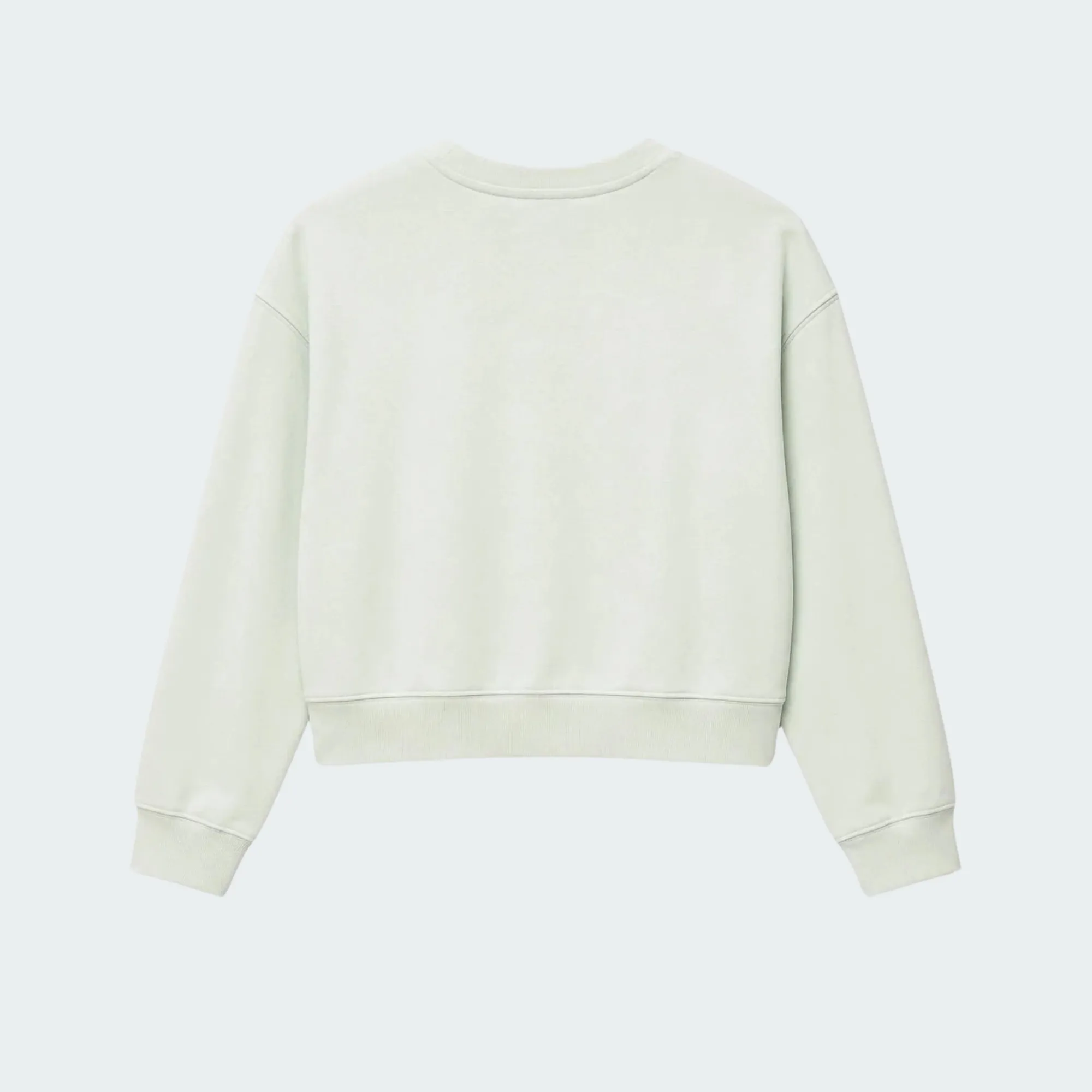 CALVIN KLEIN JEANS FRENCH TERRY WOVEN LABEL CREW SWEAT