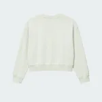CALVIN KLEIN JEANS FRENCH TERRY WOVEN LABEL CREW SWEAT