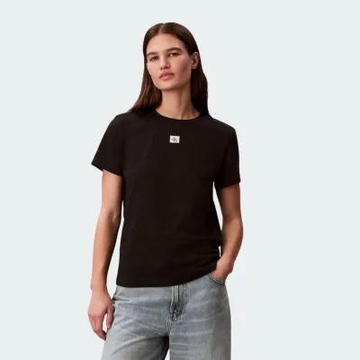 CALVIN KLEIN JEANS WOVEN LABEL CLASSIC FIT TEE