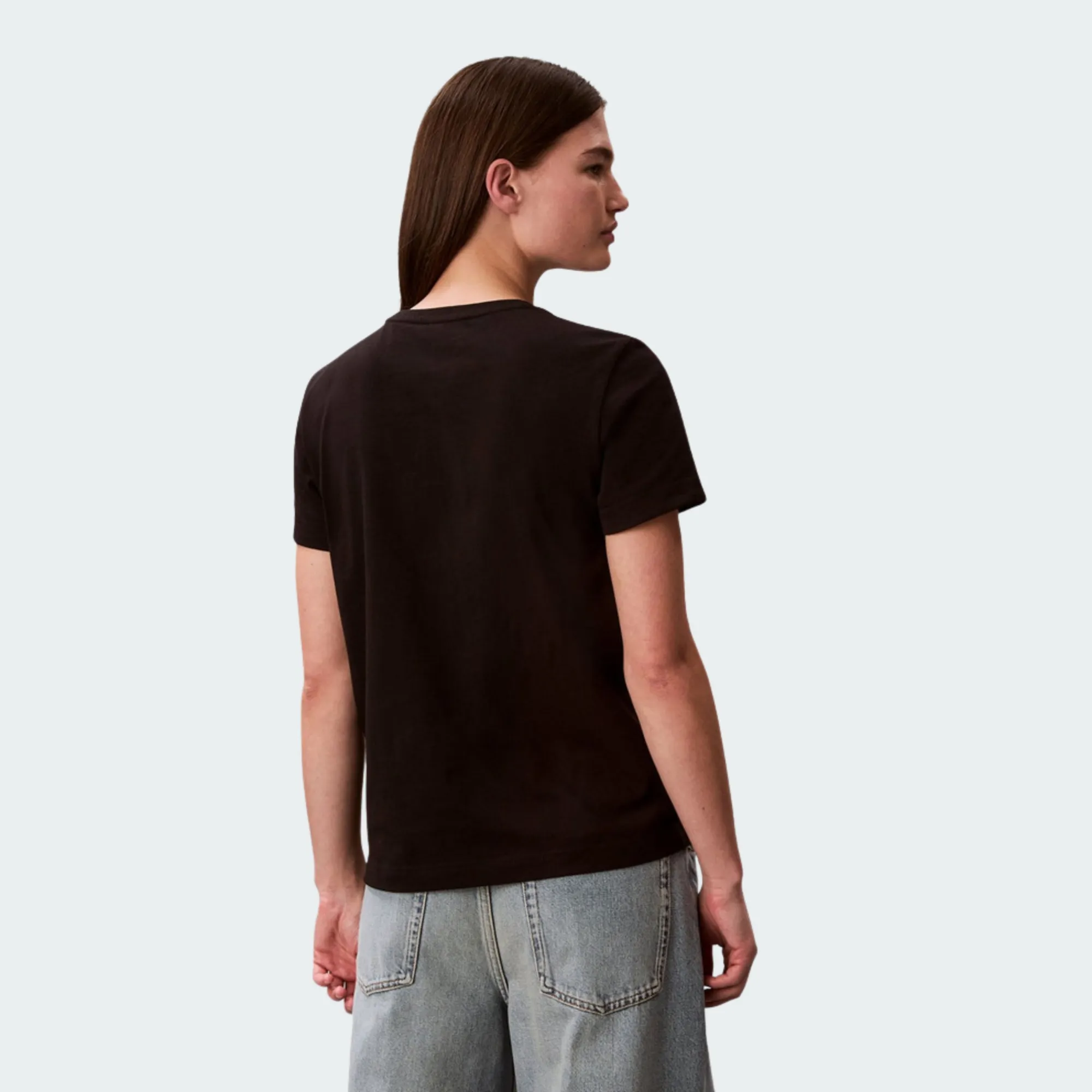 CALVIN KLEIN JEANS WOVEN LABEL CLASSIC FIT TEE