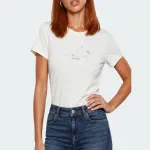 CALVIN KLEIN JEANS CLASSIC RESORT FOIL LOGO TEE