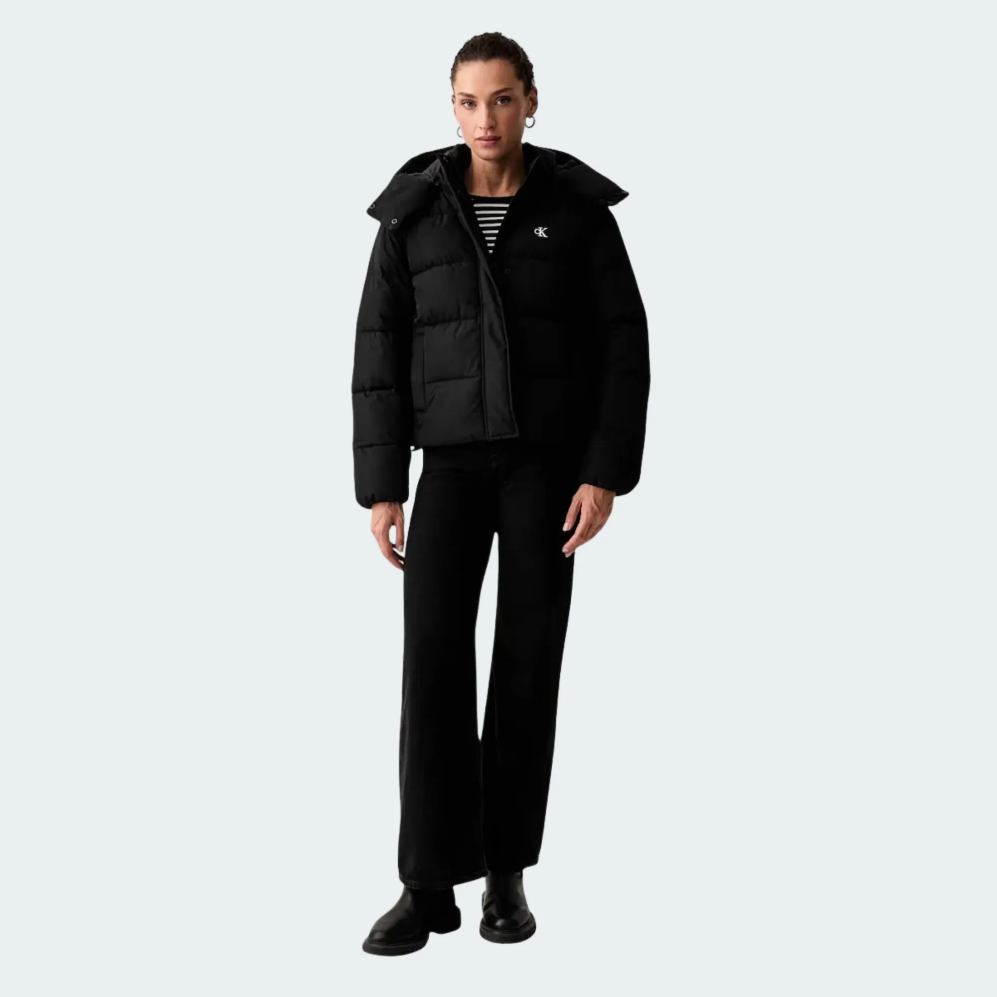 CALVIN KLEIN JEANS MATTE SHORT PUFFER
