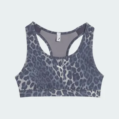 PUMA 4KEEPS BRA - PADDED - SPOTTED HAZE