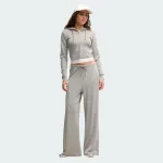 PUMA ESSENTIALS RIBBED FULL-ZIP SOFT TOUCH HOODIE