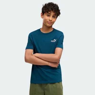 PUMA ESSENTIALS 2 COLOR SMALL NO. 1 LOGO TEE BOYS