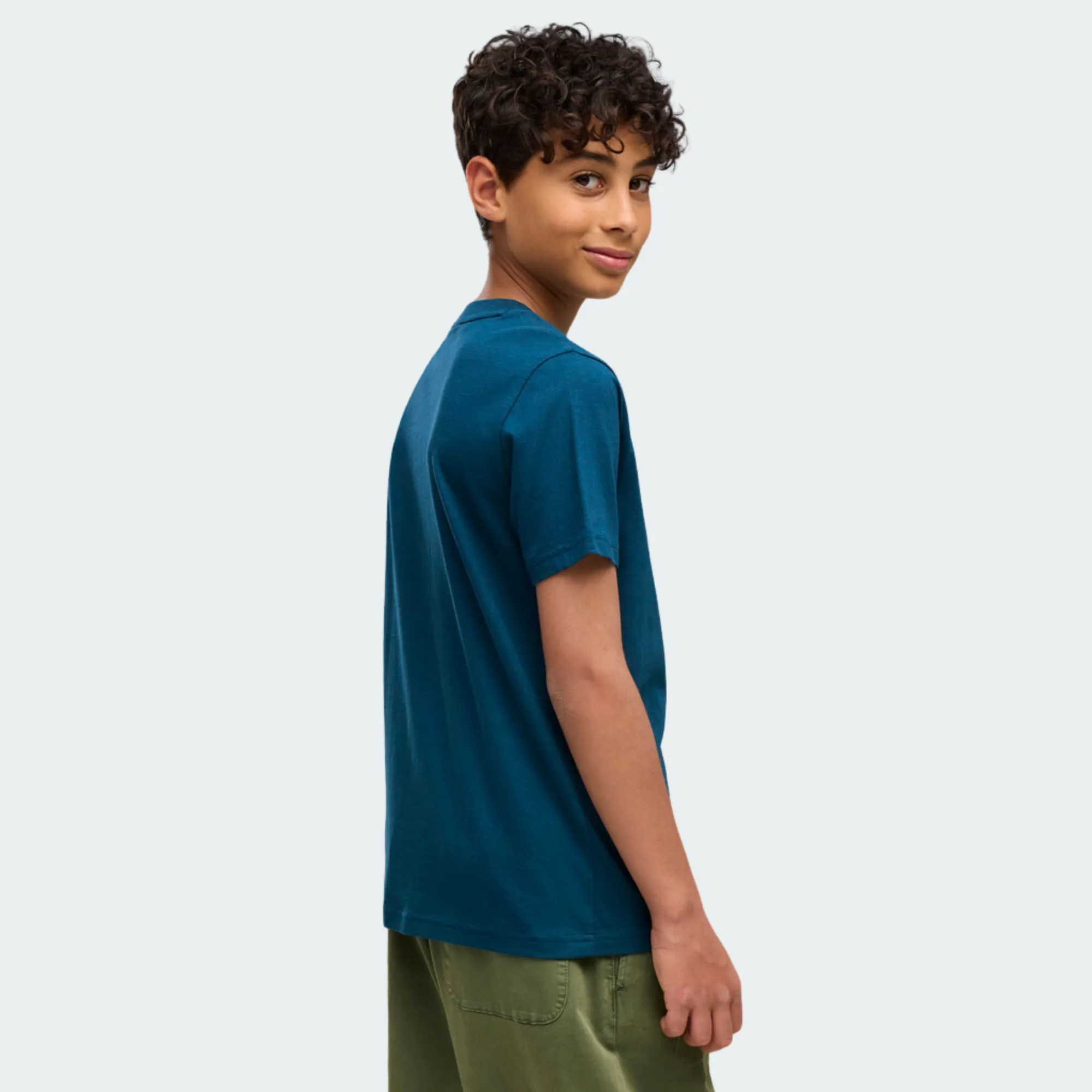 PUMA ESSENTIALS 2 COLOR SMALL NO. 1 LOGO TEE BOYS