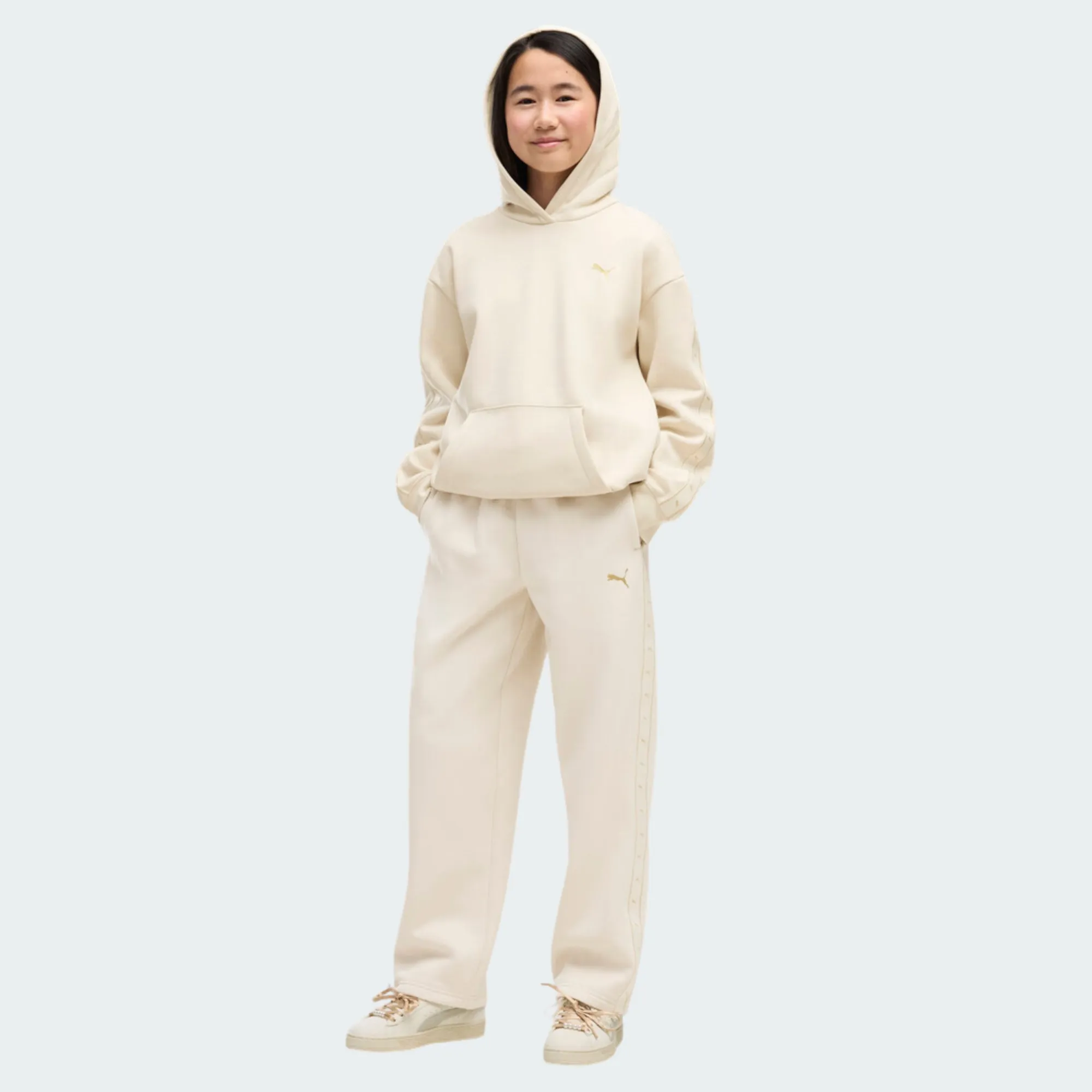 PUMA ESSENTIALS TAPE RELAXED SWEATPANTS GIRLS