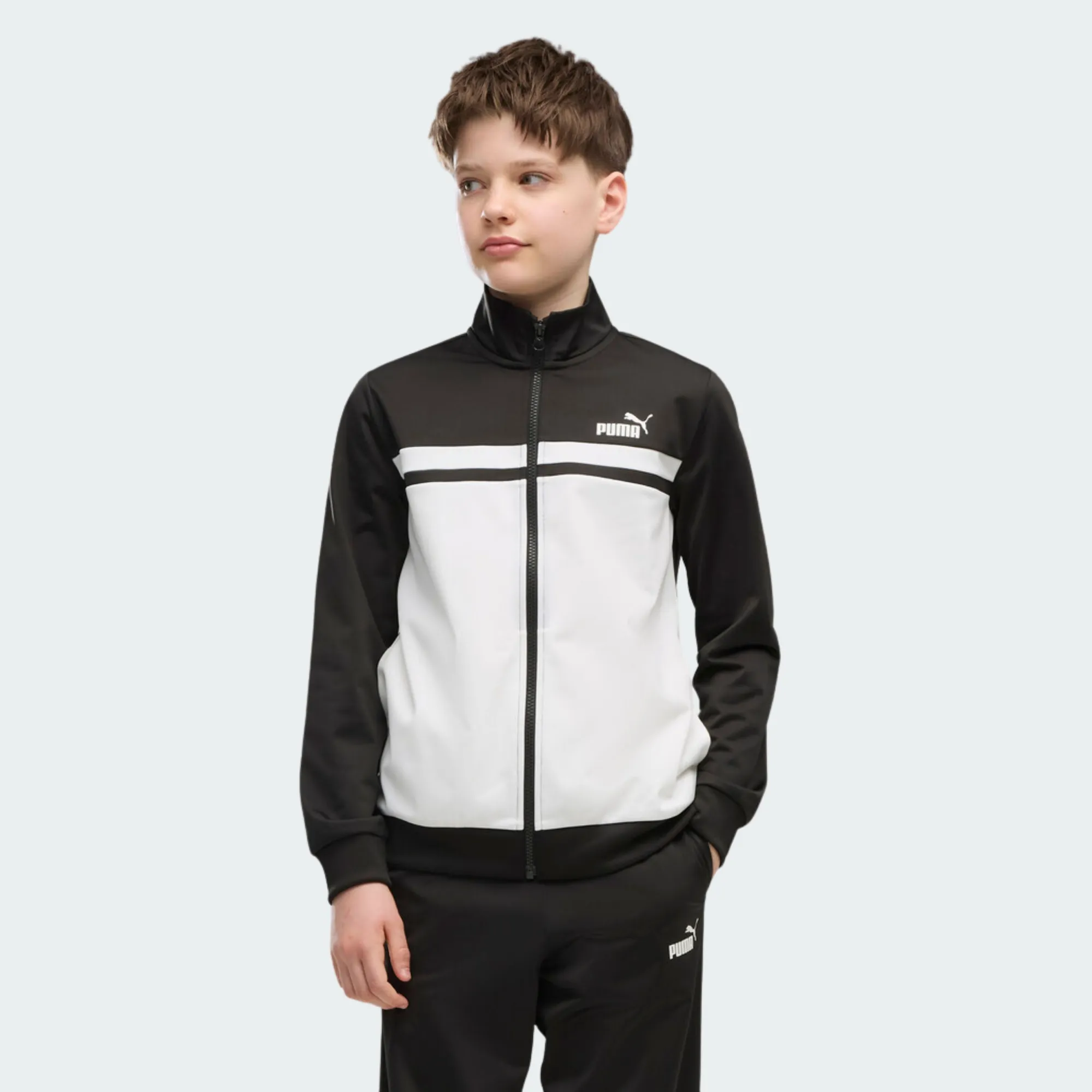 PUMA POLY COLORBLOCK SUIT BOYS
