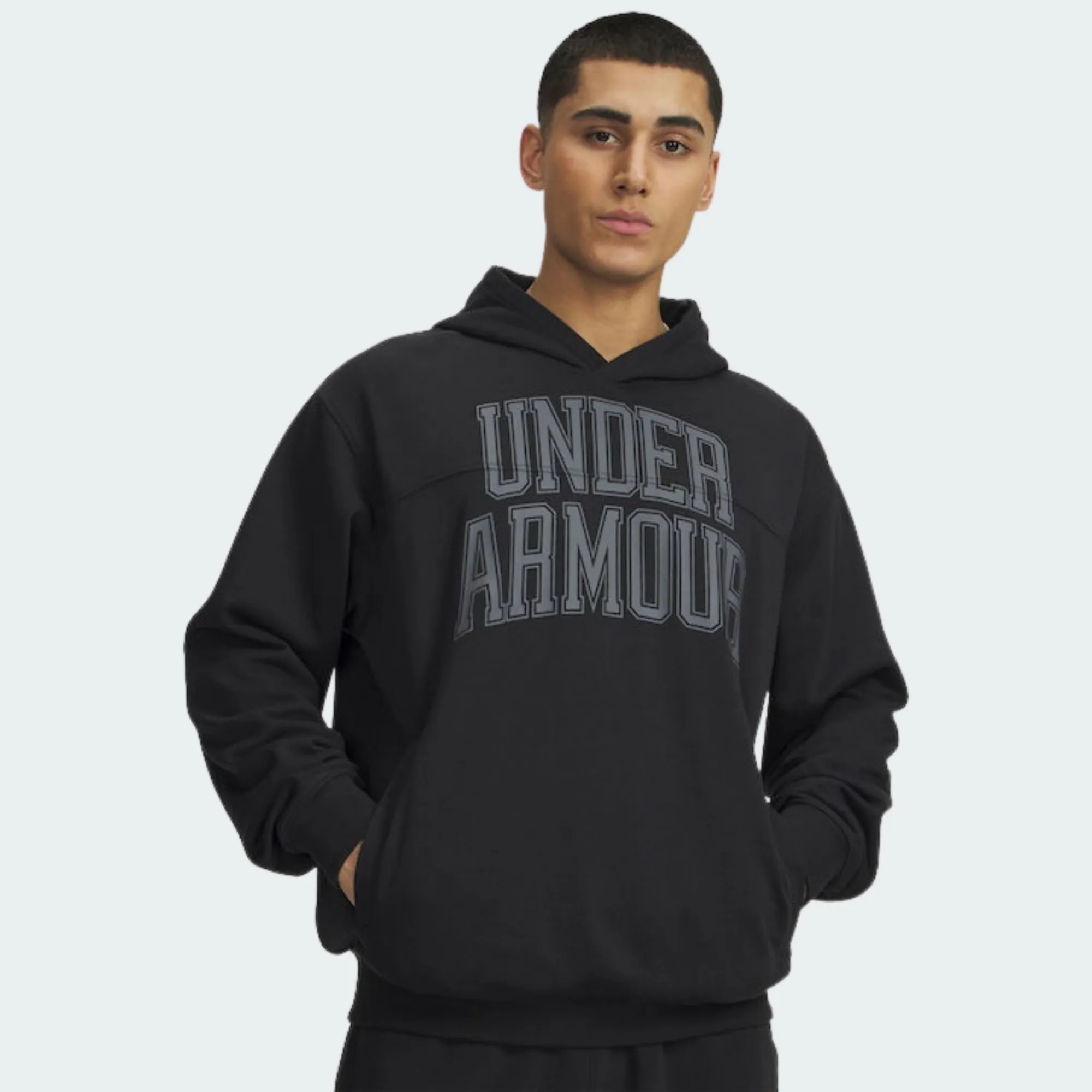 UNDER ARMOUR RIVAL GRAPHIC HOODIE