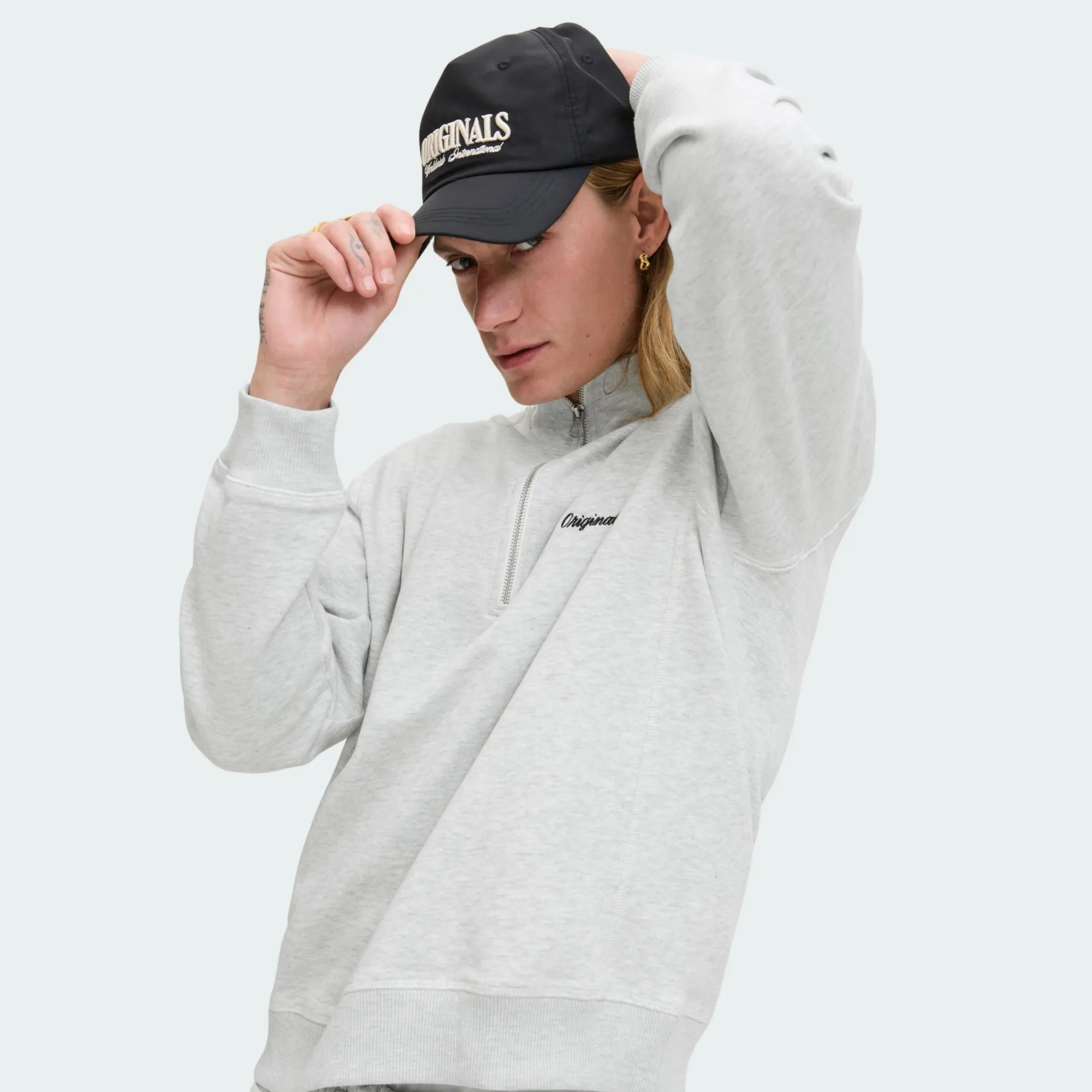 JACK & JONES NORREBRO EMB SWEAT HIGH NECK