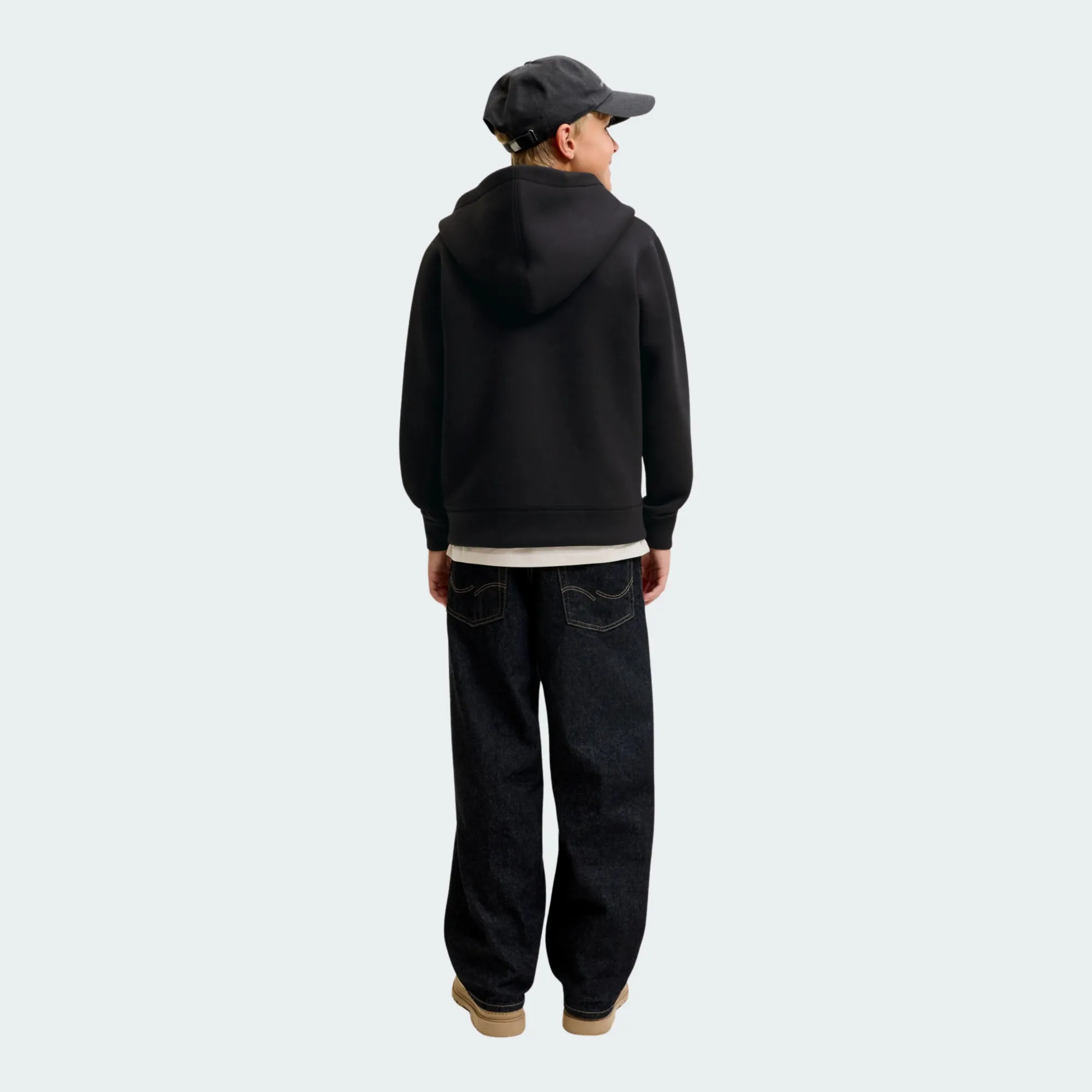 JACK & JONES LEGACY SWEAT SCUBA ZIP HOOD JUNIOR