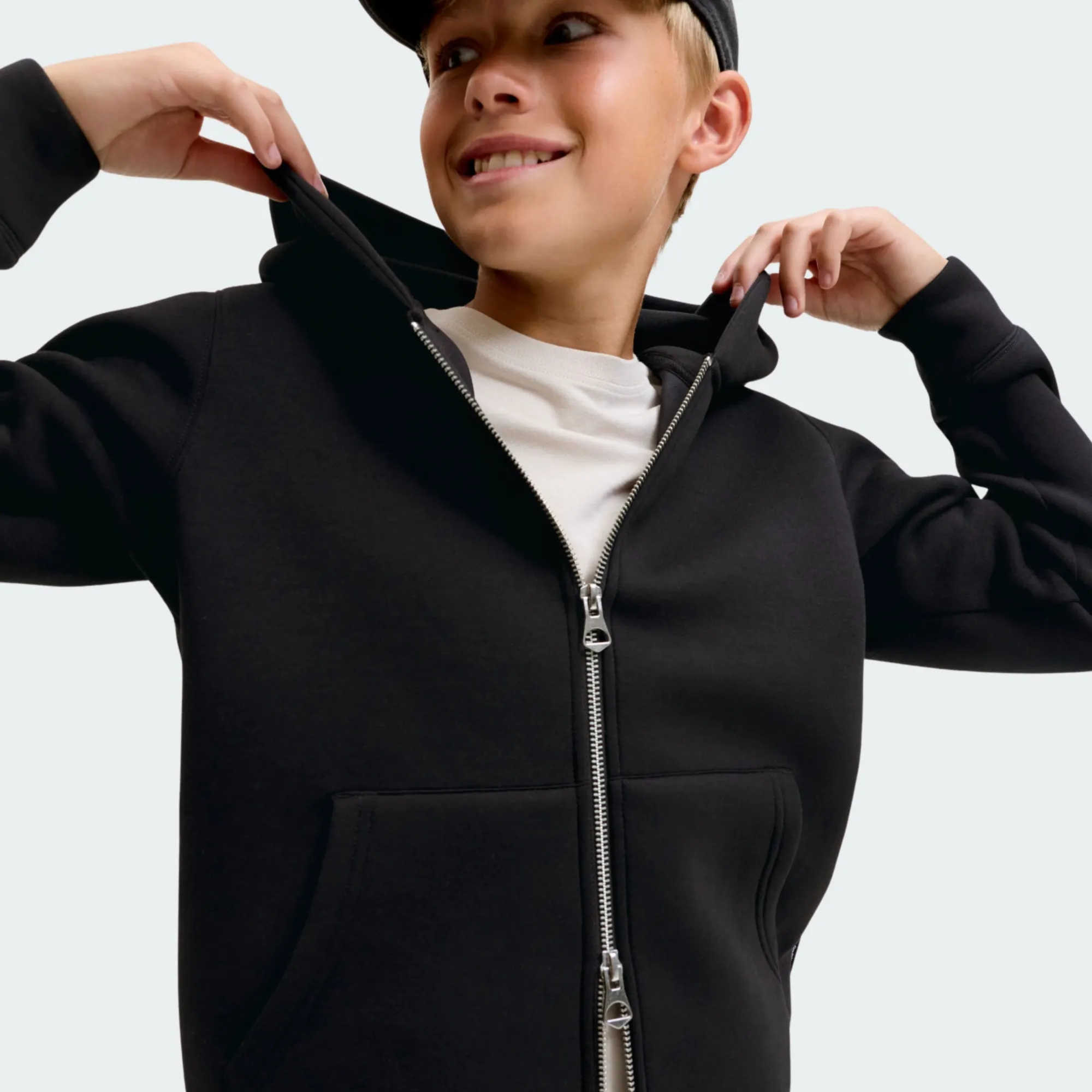 JACK & JONES LEGACY SWEAT SCUBA ZIP HOOD JUNIOR