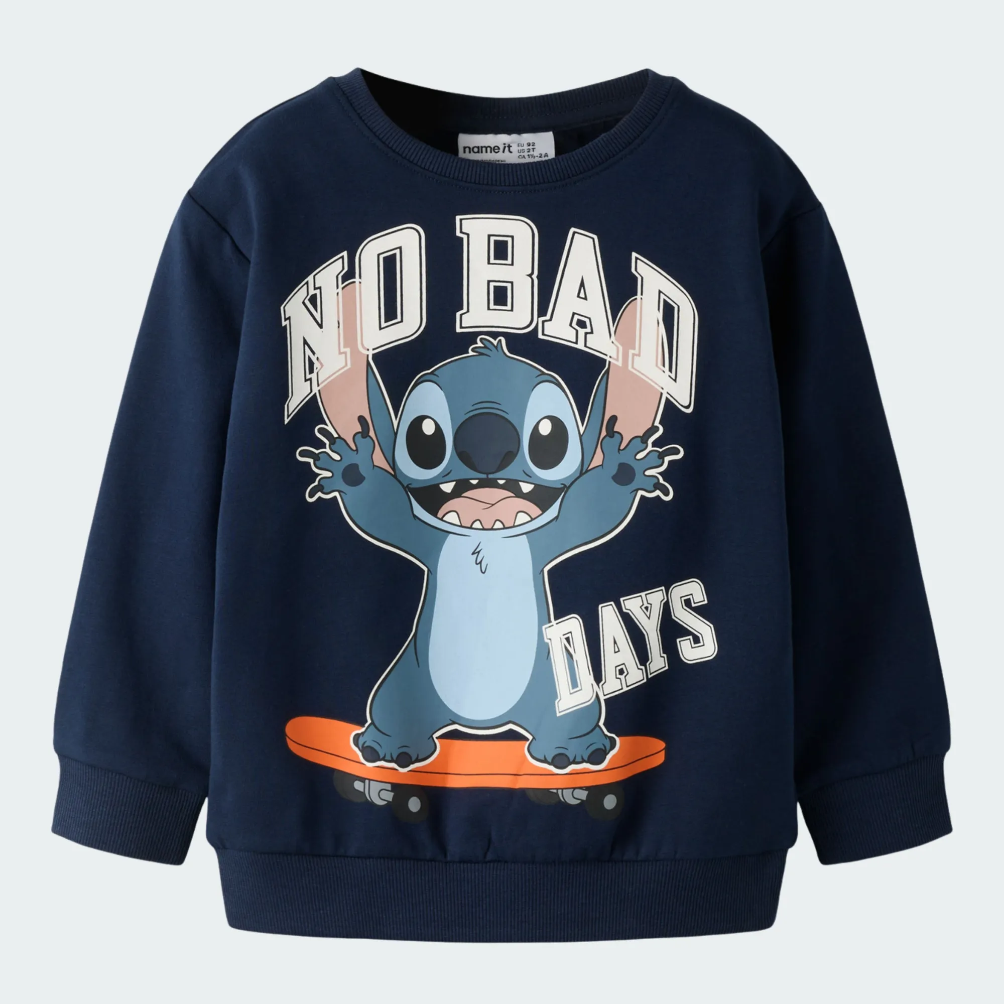 NAME IT LITTLE BOYS ALONSO STITCH SWEAT