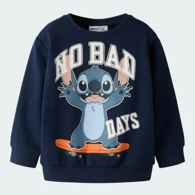 NAME IT LITTLE BOYS ALONSO STITCH SWEAT