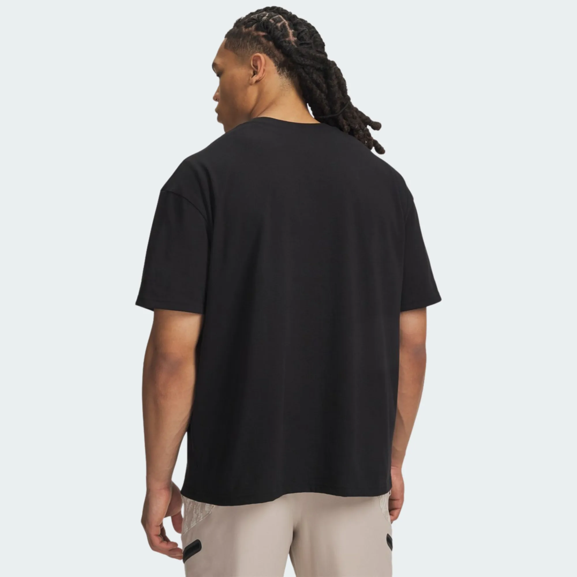 UNDER ARMOUR HWT METAL LOGO TEE