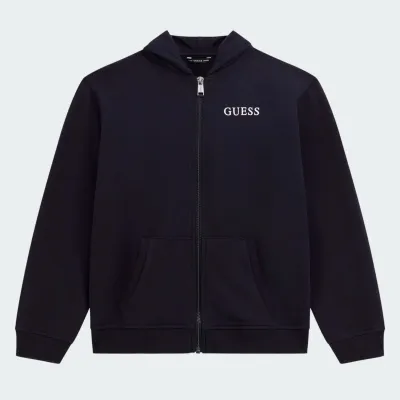 GUESS BOYS ZIP HOODED ACTIVE