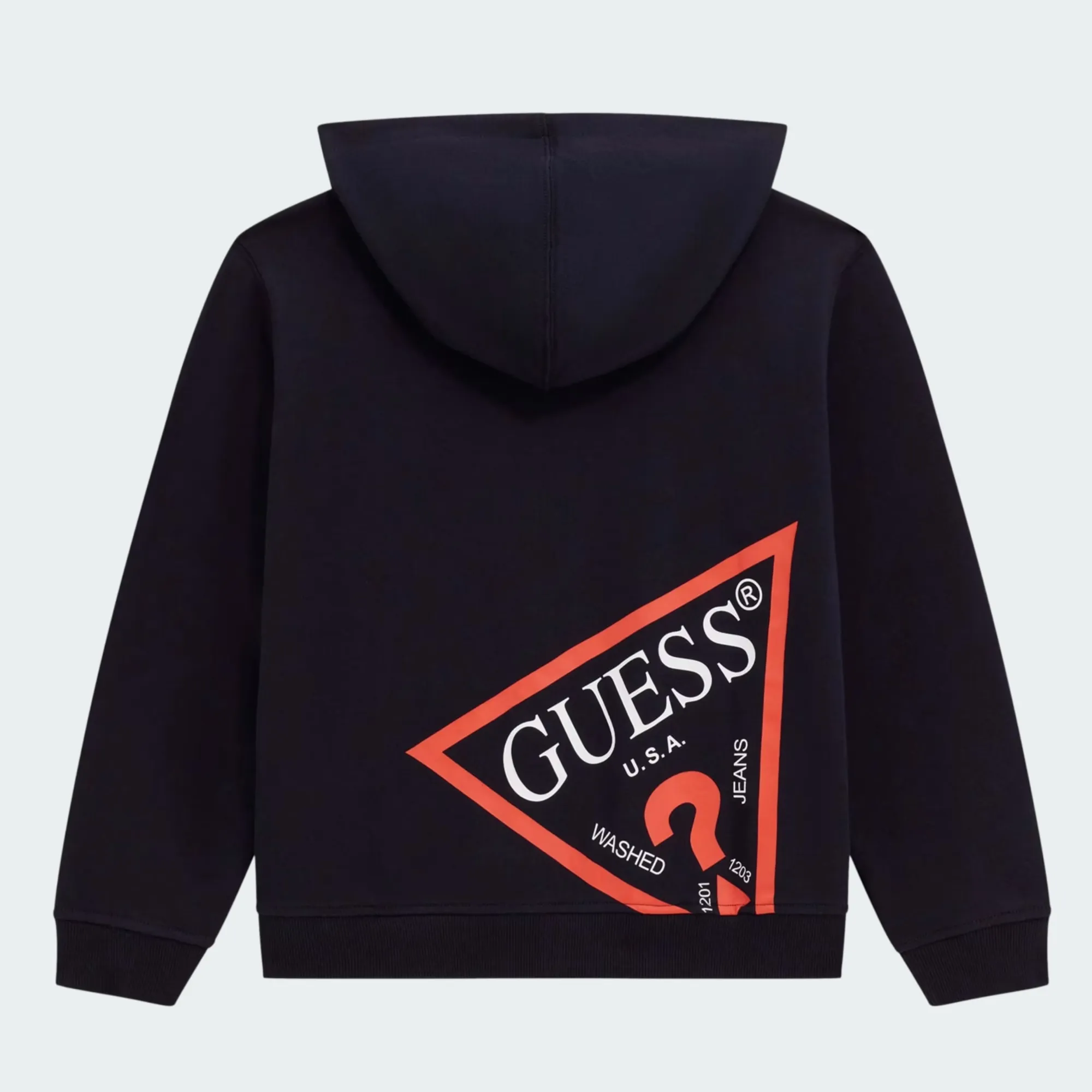 GUESS BOYS ZIP HOODED ACTIVE