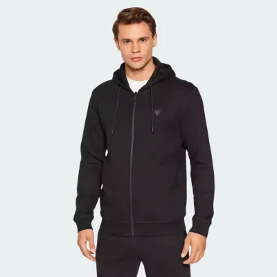 GUESS ALDWIN ZIP HOODED SWEATSHIRT