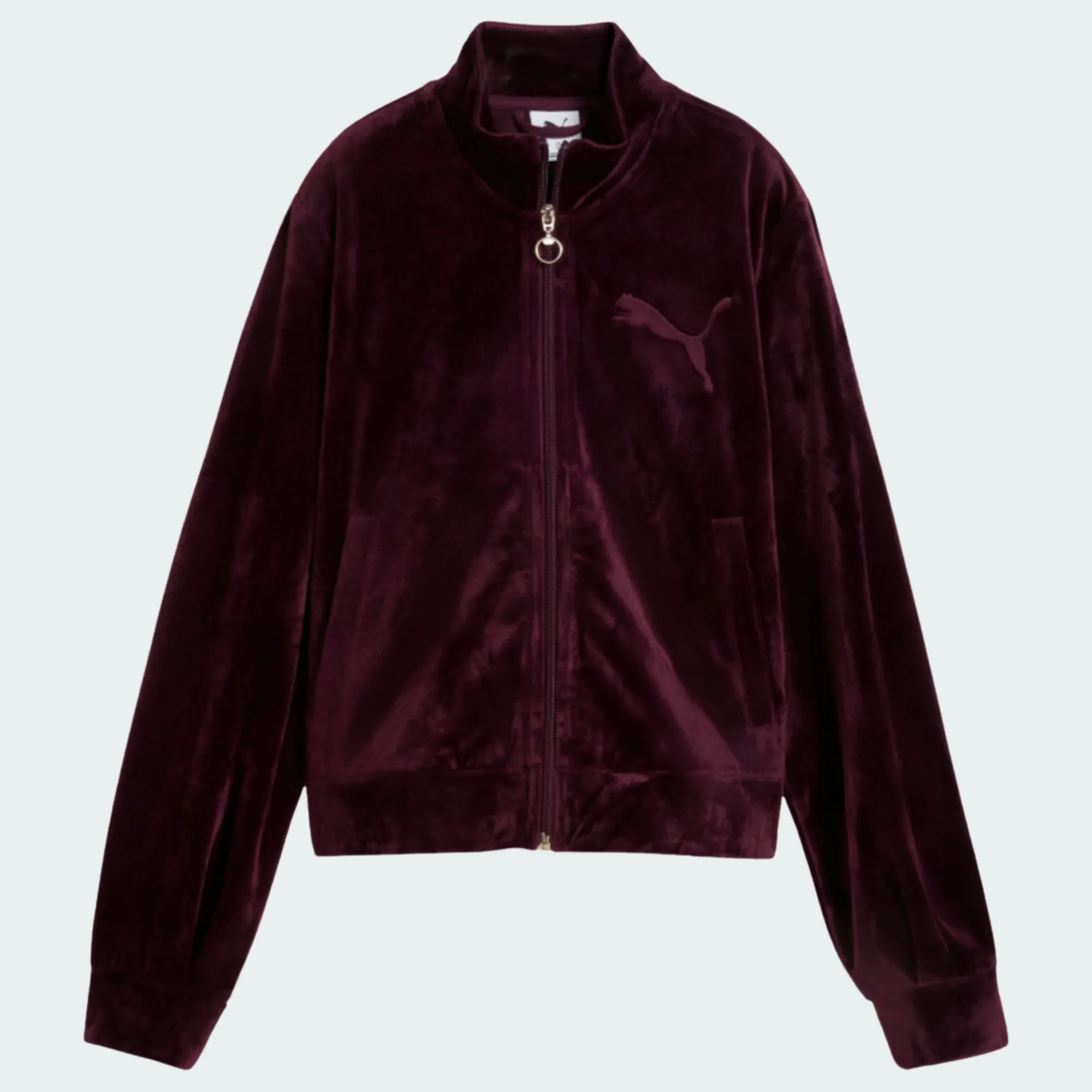 PUMA ESSENTIALS ELEVATED VELOUR TRACKJACKET