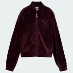 PUMA ESSENTIALS ELEVATED VELOUR TRACKJACKET