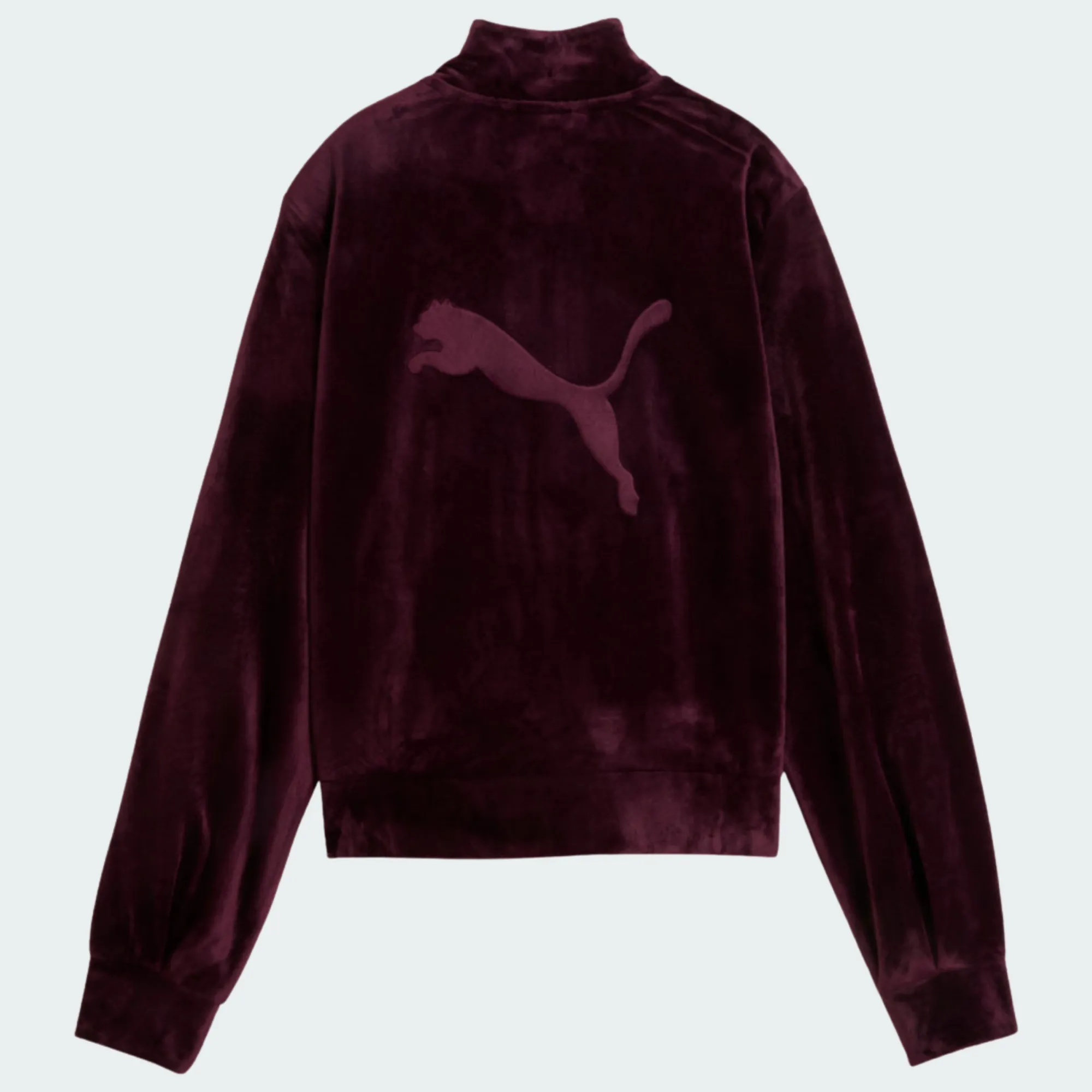 PUMA ESSENTIALS ELEVATED VELOUR TRACKJACKET