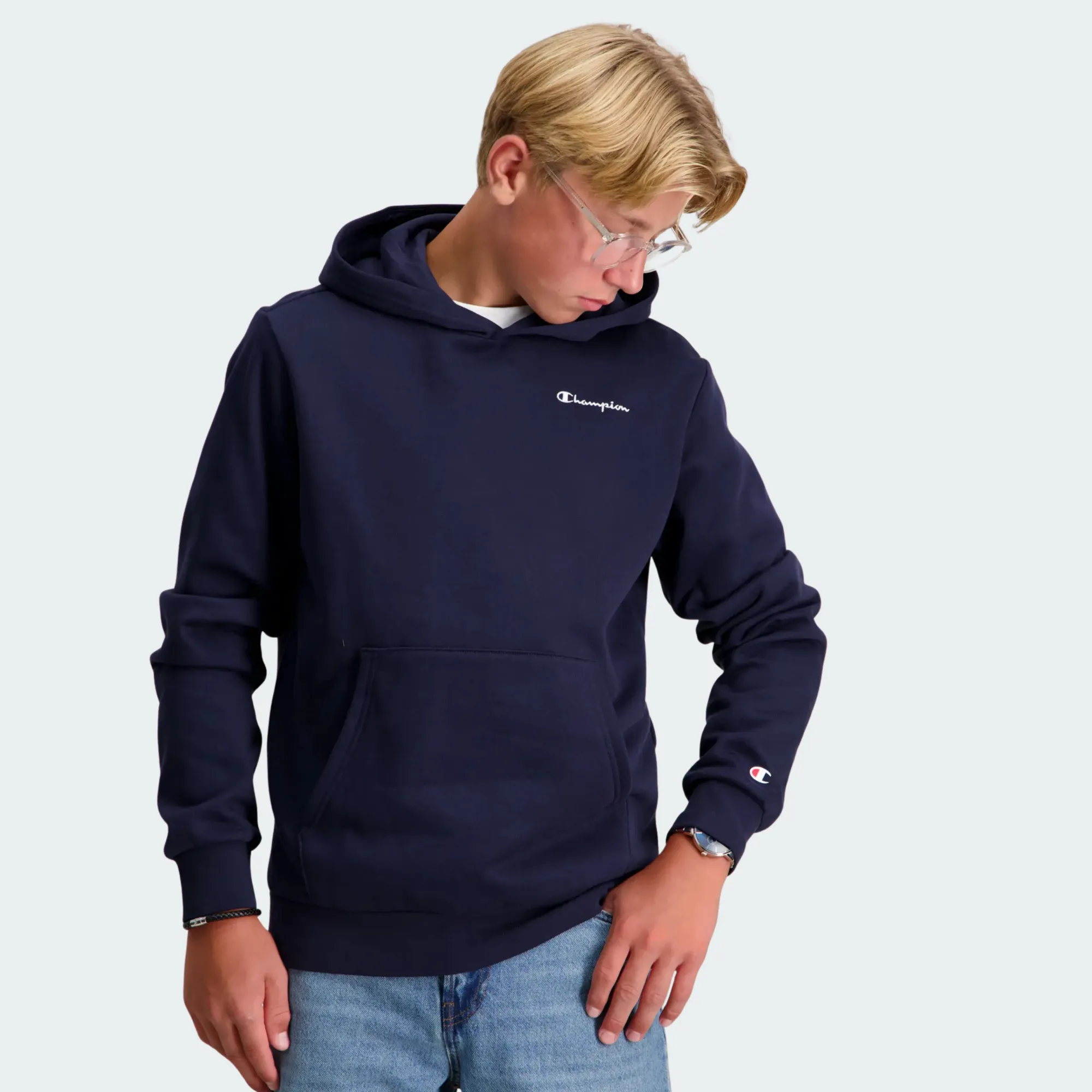 CHAMPION HOODED SWEATSHIRT