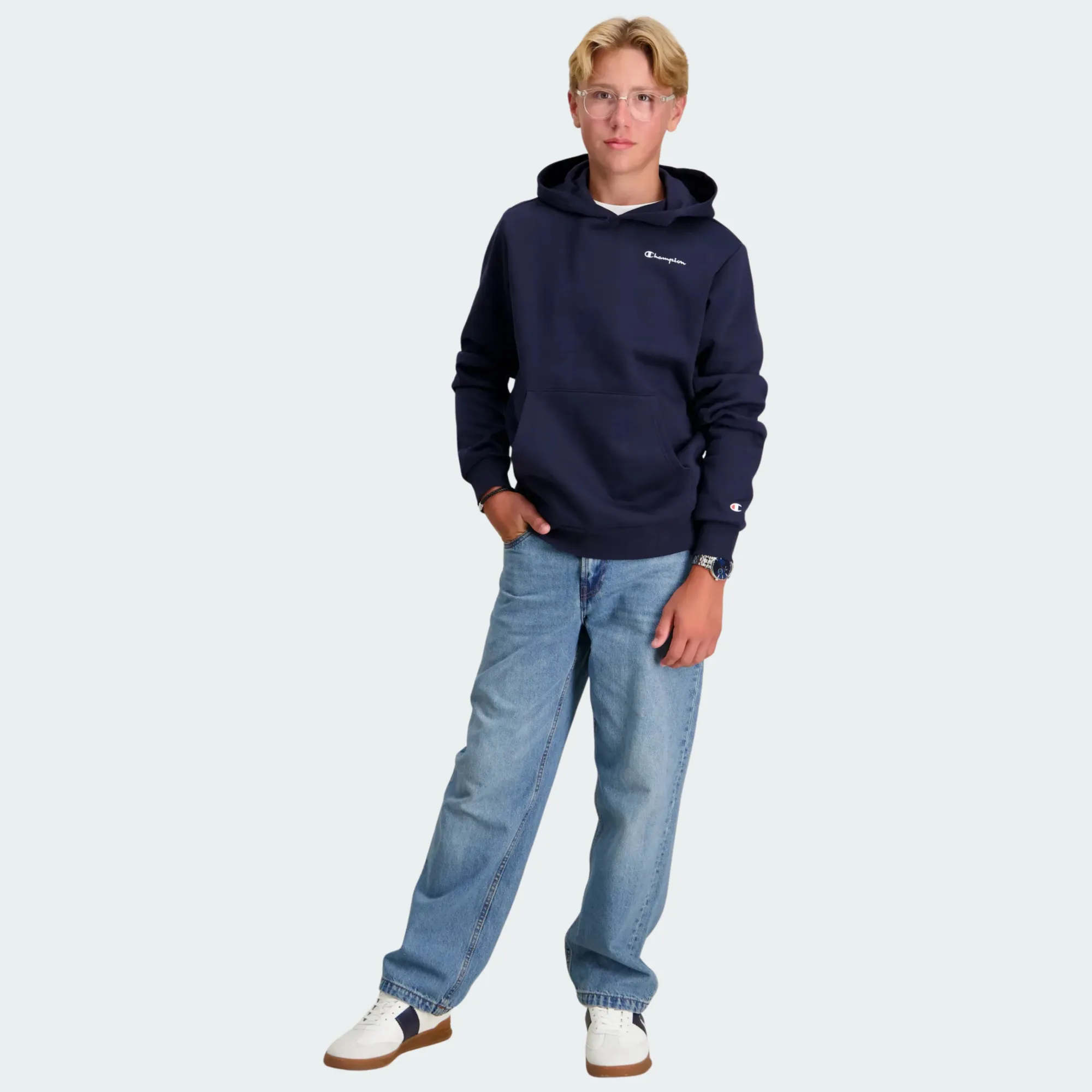 CHAMPION HOODED SWEATSHIRT