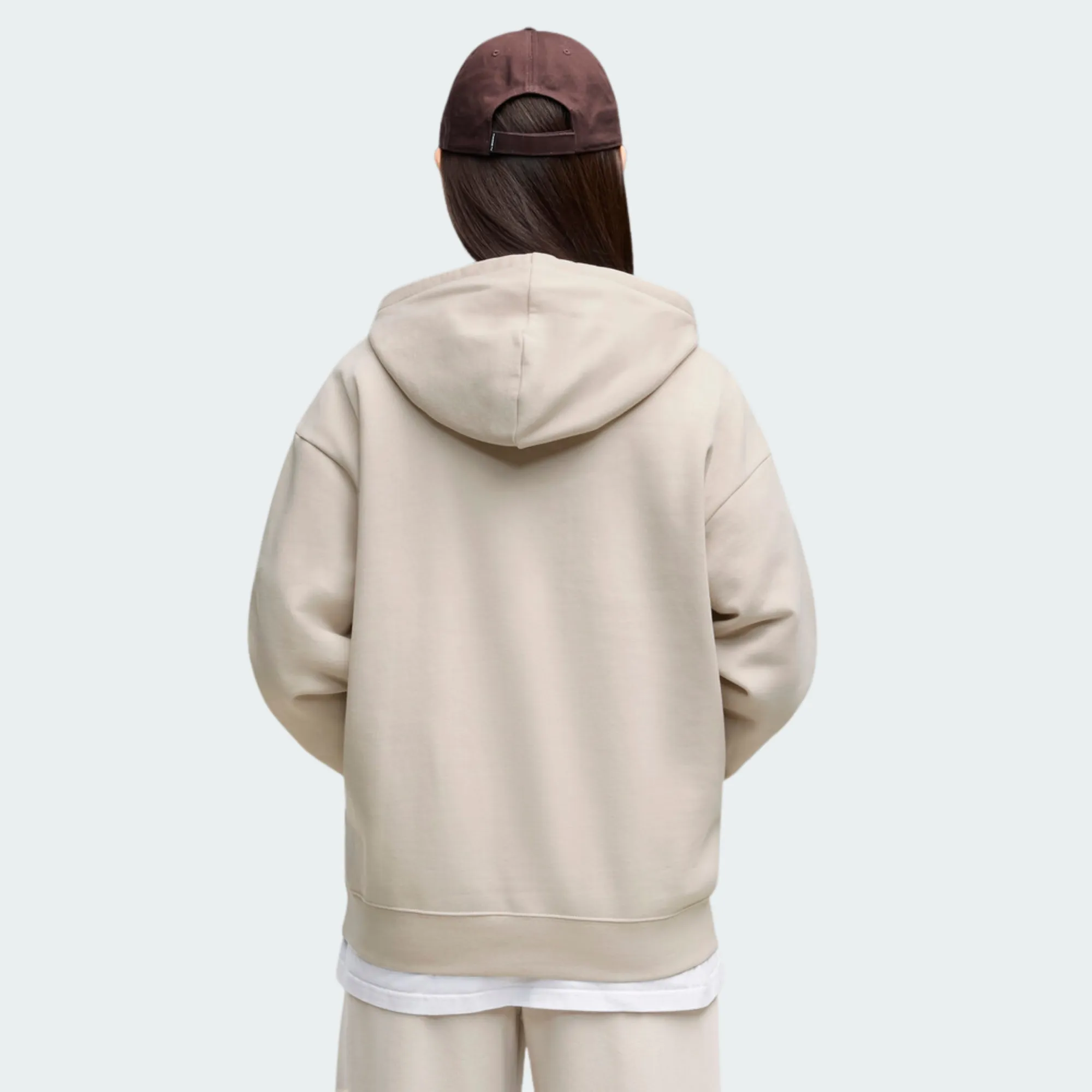 PUMA ESSENTIALS CENTERED CAT LOGO RELAXED HOODIE