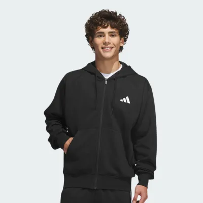 ADIDAS MENS FEELCOZY ZIP HOODIE