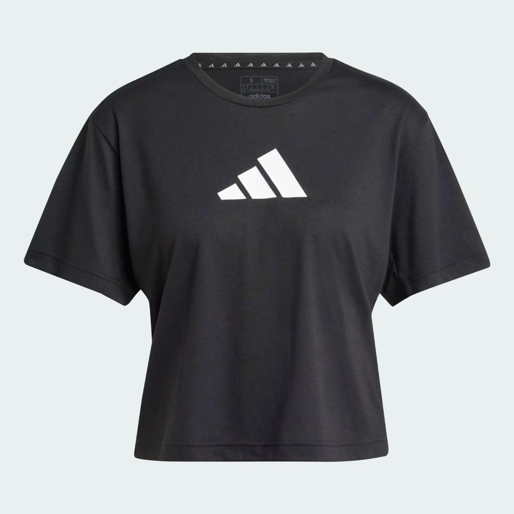 ADIDAS WORKOUT ESSENTIALS BIG LOGO TEE