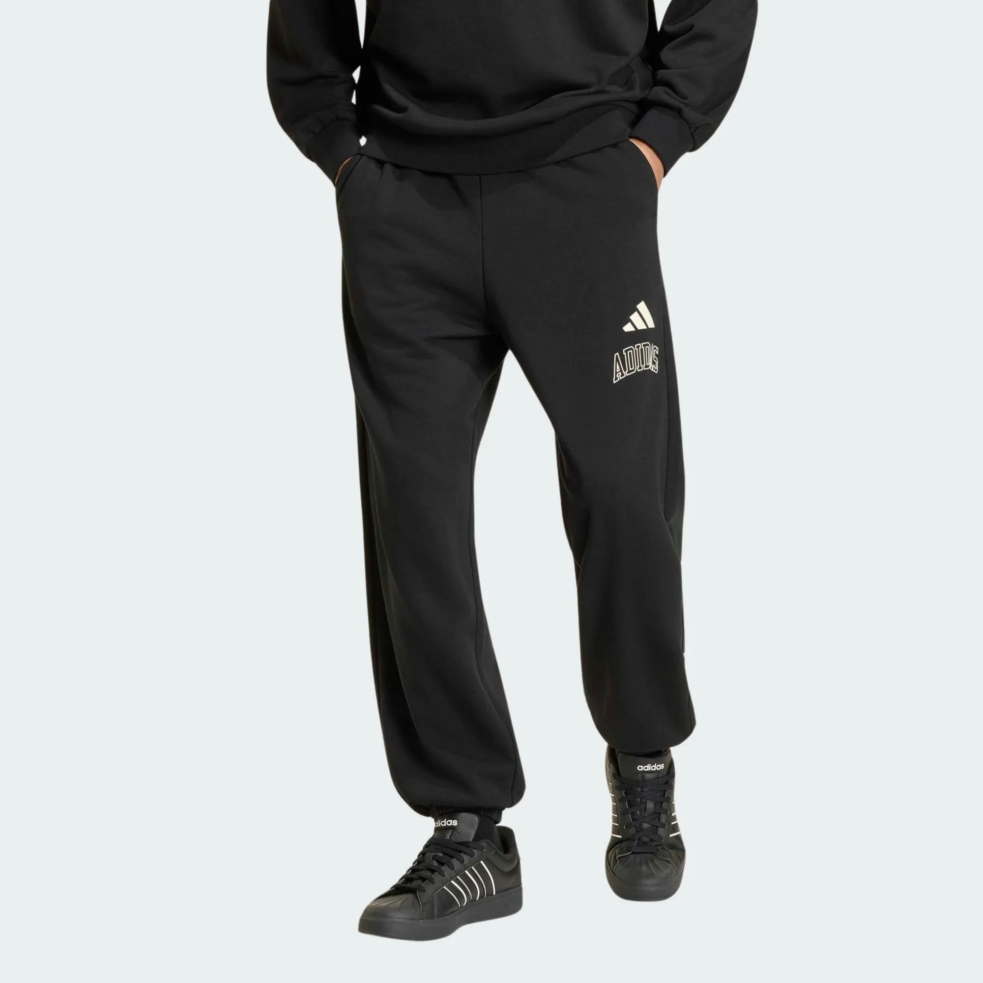 ADIDAS MENS COLLEGIATE FRENCH TERRY PANT