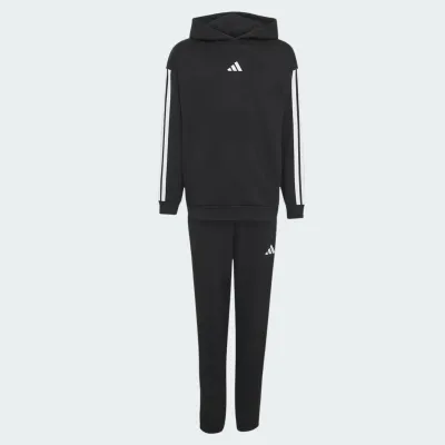 ADIDAS BOYS 3 STRIPES ESSENTIALS FLEECE SET