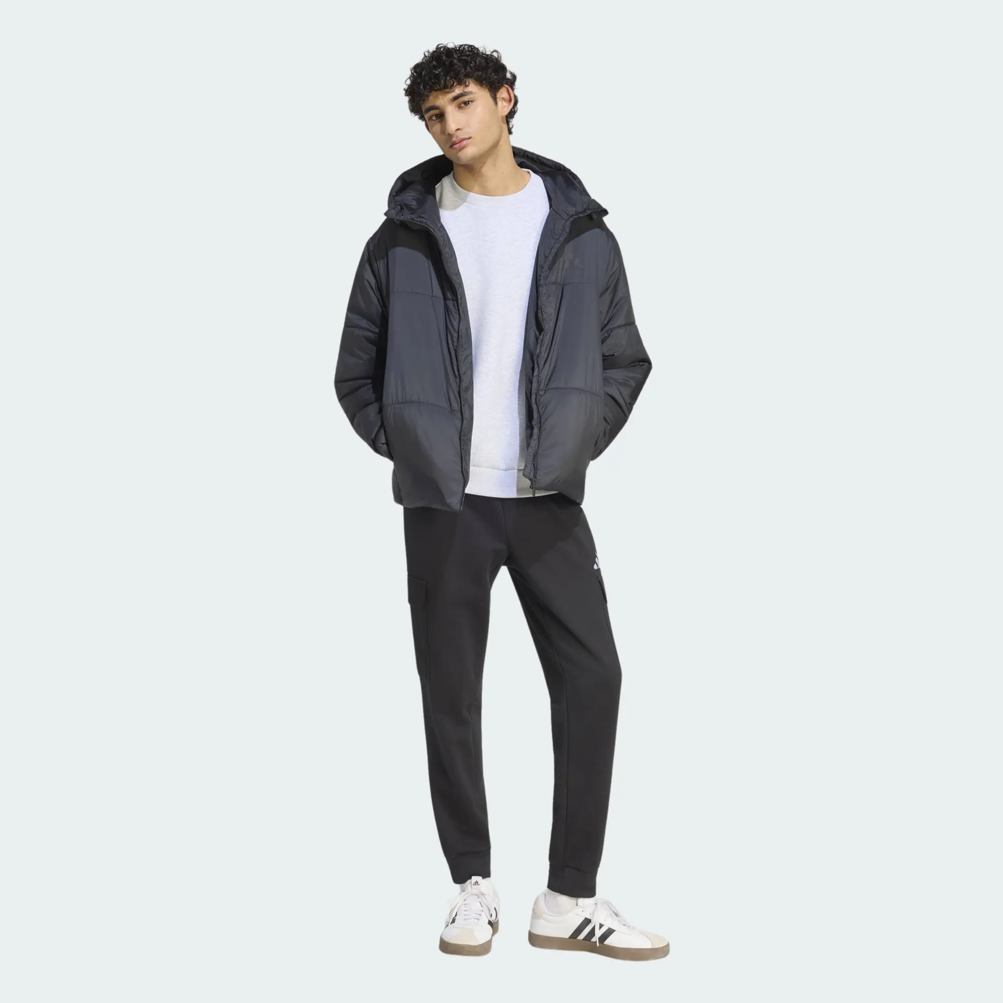 ADIDAS MENS ESSENTIALS PUFFER