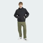 ADIDAS MENS 3 STRIPES FLEECE HOODIE