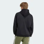 ADIDAS MENS 3 STRIPES FLEECE HOODIE