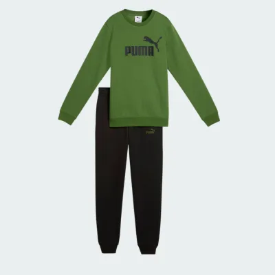 PUMA ESSENTIALS NO.1 LOGO CREW SWEAT SUIT  BOYS
