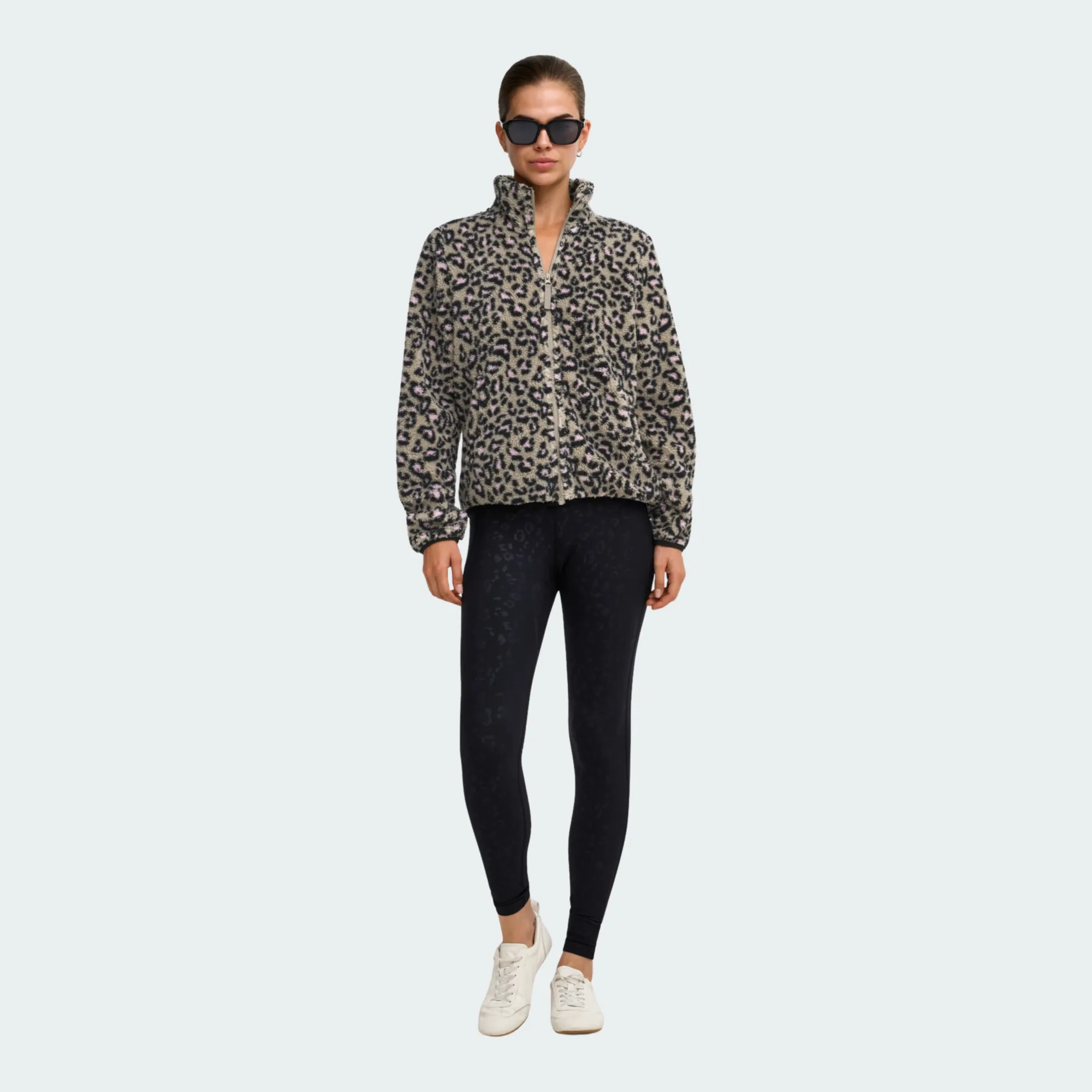 ONLY PLAY DREW ZIP FLEECE JACKET